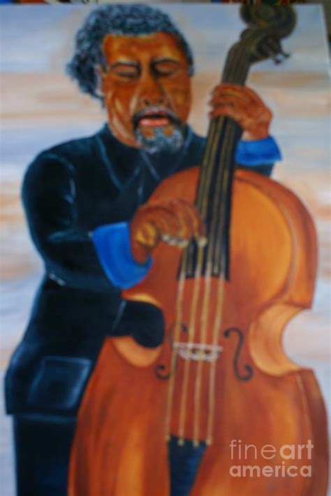 The Bass Fiddle Painting By Raymond Sellers