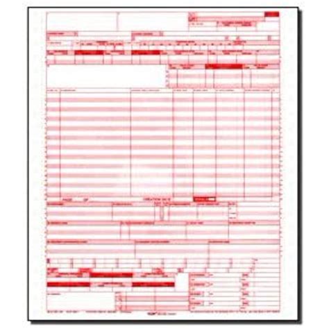 Cms 1450 Ub04 Medical Billing Forms 1000 Sheets