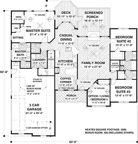 28 Best Simple House Map For 2000 Sq Feet Ideas House Plans 89209