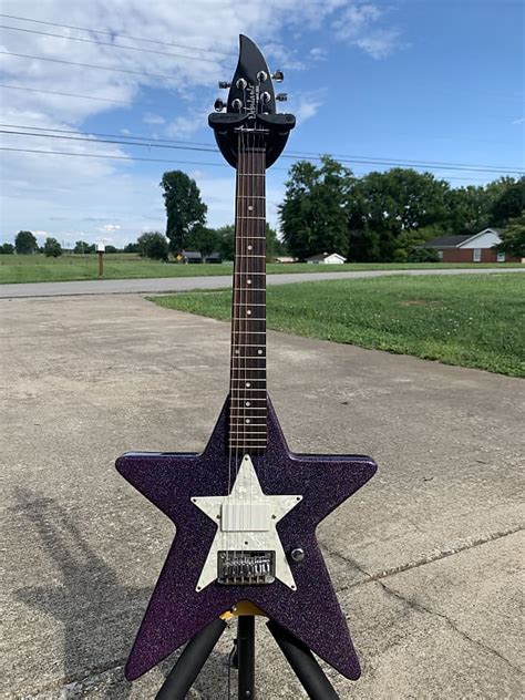 Daisy Rock Star Purple Sparkle Electric Guitar Rare First Run Reverb