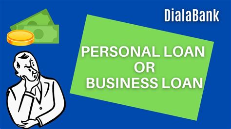 Personal Loan Or Business Loan India Personal Loan Vs Business Loan Explained Youtube