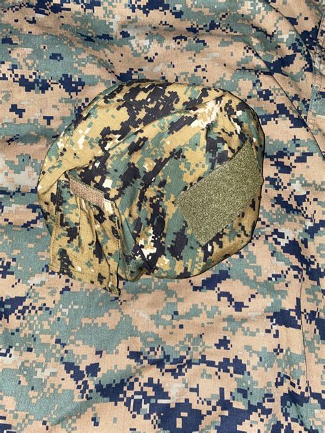 Rep Usmc Marpat Helmet Cover With Chin Strap Hopup Airsoft
