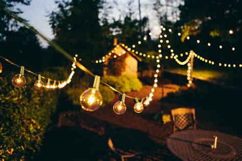 50ft Indoor Outdoor String Lights For Patio Garden Backyard Etsy