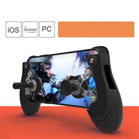 Mobile Phone Game Controller Gamepad Grip Extended Handle Physical Fling Joystick Touch Screen
