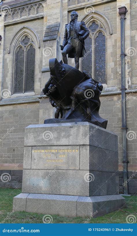 Captain Matthew Flinders Statue Erected In 1923 By Artist Charles Web