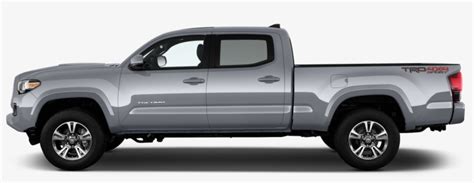 6 2018 Toyota Tacoma Side View Transparent Png 2048x1360 Free