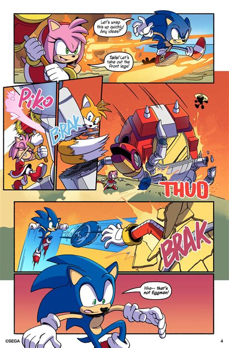 Part 1 Of Sonic Frontiers Prequel Comic Released Sonic City Sonic