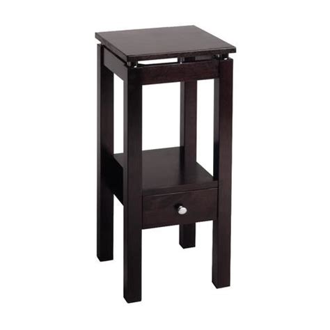 Winsome Wood Linea Dark Espresso Wood End Table At