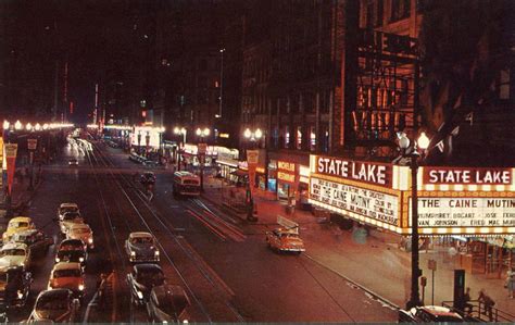 State St Chicago Il 1960s Bygonely