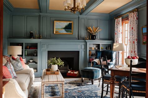 Cozy New England Colonial Acampora Interiors