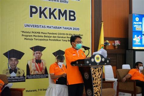 Rektor Unram Dorong Mahasiswa Baru Miliki Daya Saing Tinggi | SuaraNTB