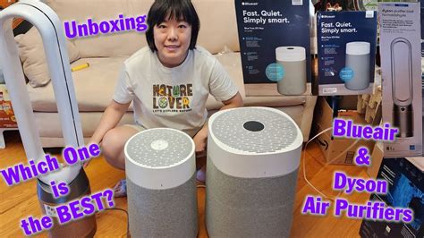 UNBOXING HEPA AIR PURIFIERS BLUE AIR BLUE PURE 211i MAX BLUE PURE 311i MAX DYSON TP09