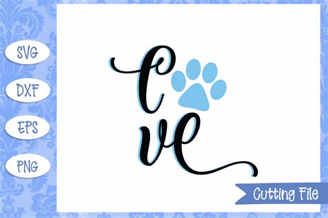 Love dog SVG File