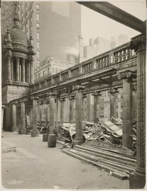 Demolition Of Madison Square Garden Nypl Digital Collections