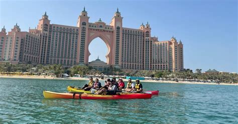 Dubai Palm Jumeirah Guided Kayaking Tour Getyourguide