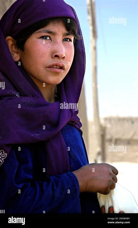Ghazni Afghanistan A Local Afghan Girl In The Old City Of Ghazni In