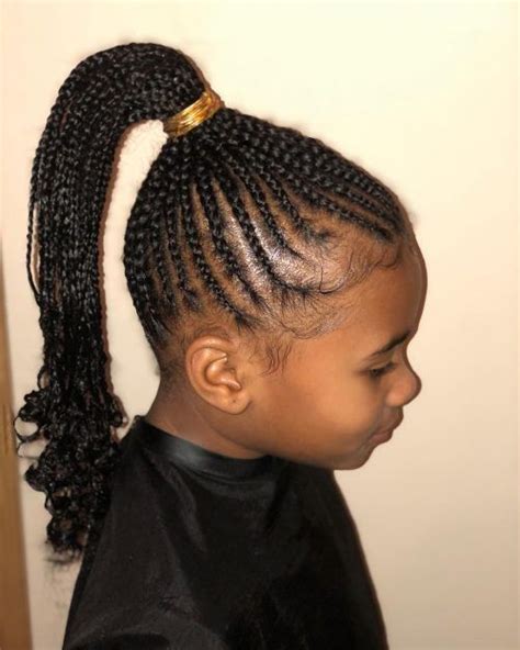 20 Cute Hairstyles For Black Kids Trending In 2021 Black Kids