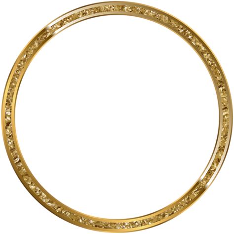 Round Border Frame Gold Transparent Png Clip Art Gold Design