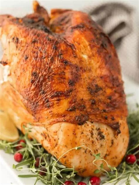 juicy oven roasted turkey breast recipe eating on a dime
