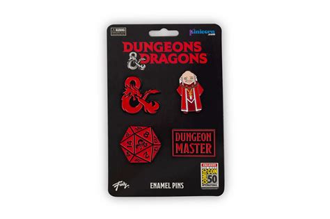 dungeons and dragons enamel pin set exclusive collectors series pins set of 4