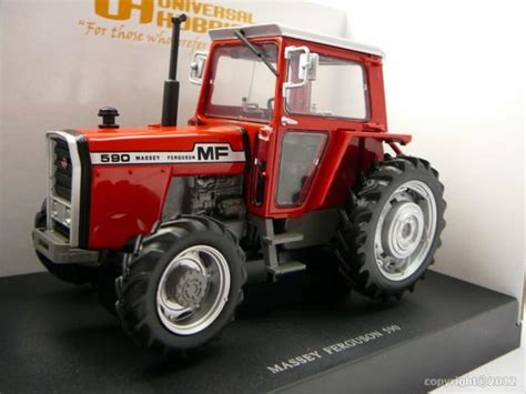 Massey Ferguson 590 Tracteur Agricole Miniature 132 Universal Hobbies