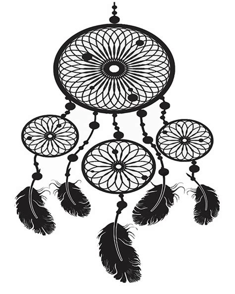 Black Dream Catcher Paint By Number Paint By Numbers
