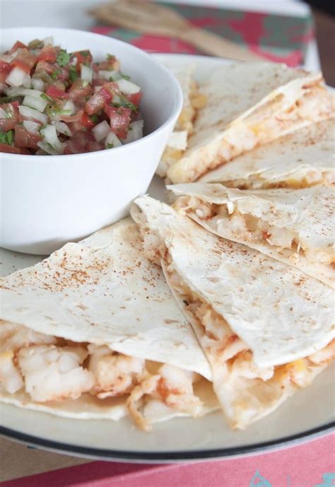 Grilled Shrimp Quesadilla With Spicy Homemade Salsa Carne Asada Seasoning Also Works Well On