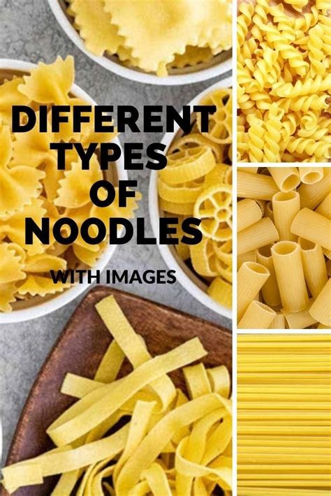 16 Different Types Of Noodles With Images Asian Recipe