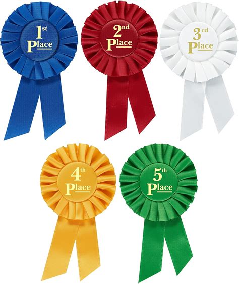 1st 2nd And 3rd Place Ribbons