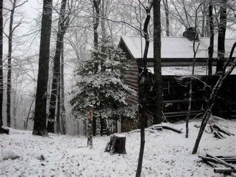 Cabin In The Snowy Woods Snowy Woods Cabins In The Woods Winter Magic
