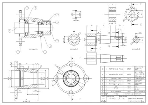 Technical Drawings Behance