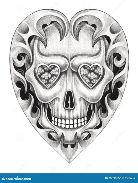 Update 74 Skull Heart Tattoo Latest Incdgdbentre