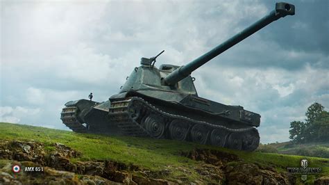 Maksim Posonskiy The French Heavy Tank Amx 65t Art On The Game World
