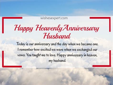 30 Happy Anniversary In Heaven Wishes