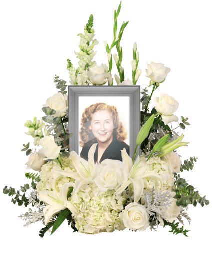 In lieu of flowers, gifts in memory of _ may be directed to support _ at the johns hopkins kimmel cancer center. Eternal Peace Memorial Flowers (frame not included) in ...
