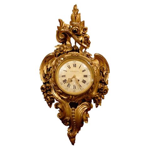 Black friday sale is on now. Giltwood Cartel Clock For Sale at 1stDibs