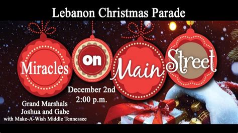 2018 Lebanon Christmas Parade Youtube