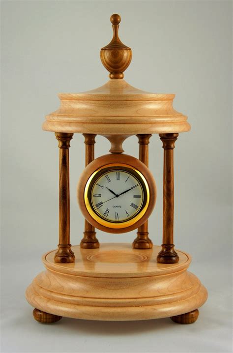 Mantle Clock Wood Clocks Wood Turning Woodworking Plans Diy