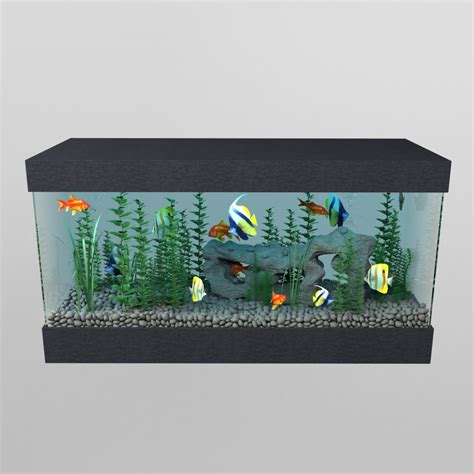 Aquarium 3d Model For Vray