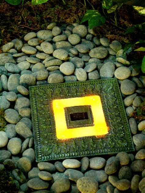 Jan 25, 2019 · stepping stone walkway tv personality danny seo has created a dreamlike retreat nestled the hills of bucks county, pennsylvania, and it's punctuated with a modern yet classic stepping stone walkway leading to steps lit by bamboo lanterns. Square Solar Stepping Stones - Green or Ivory