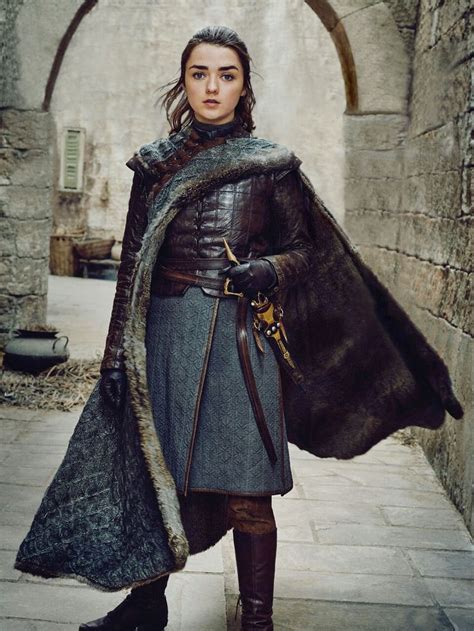 Gameofthrones Got Arya Stark Season 8 Forthethrone Costume Designers
