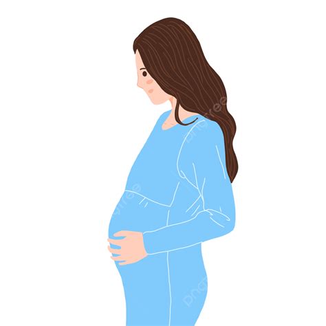 pregnant mom clipart vector beautiful pregnant mom mothers day pregnant pregnant woman png