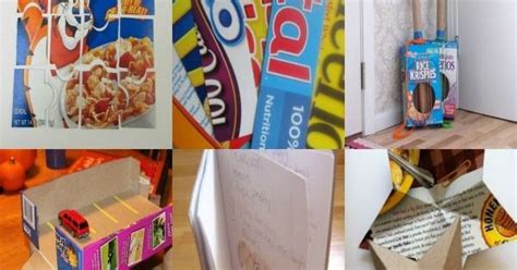 It will make ou think you can dodge bullets! Make your puzzle games with Cereal Boxes