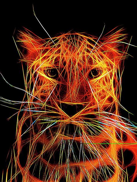 African Leopard Digital Art By Alexey Bazhan Fine Art America