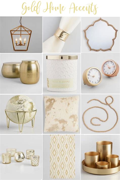 Gold Home Decor The Honeycomb Home
