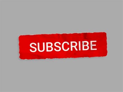 Download High Quality Youtube Subscribe Button Clipart Stylish