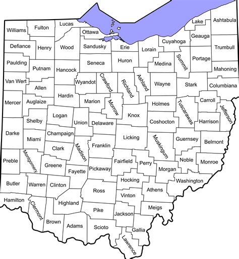 Map Of Ohio Counties 2024 Ashlee Jasmine