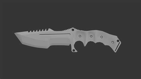 Tactical Fixed Blade Knife On Behance