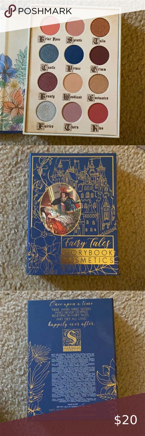 Fairy Tale Storybook Cosmetics Palette Brand New Storybook Cosmetics