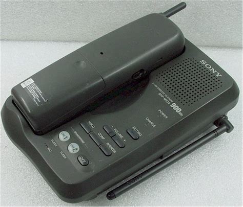 Sony Spp M932 900 Mhz 2 Line Cordless Phone Free Ship Ebay